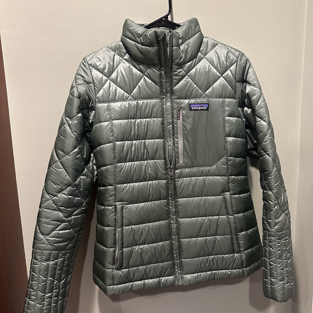 Patagonia Gray Quilted Jacket